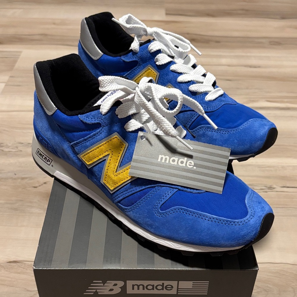 New Balance Made in USA M1300PR blue & yellow US men 10.5